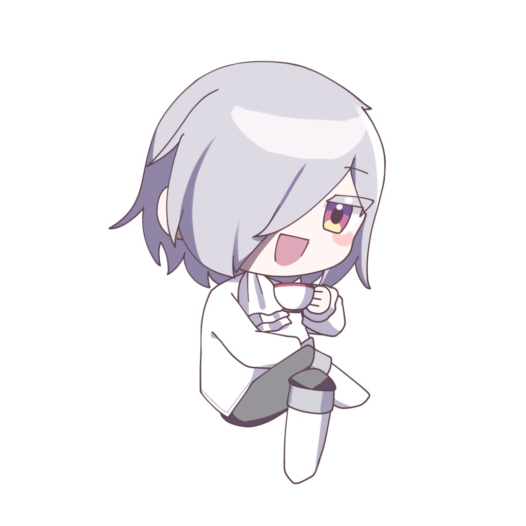 OCアクリルキーホルダー グレイ