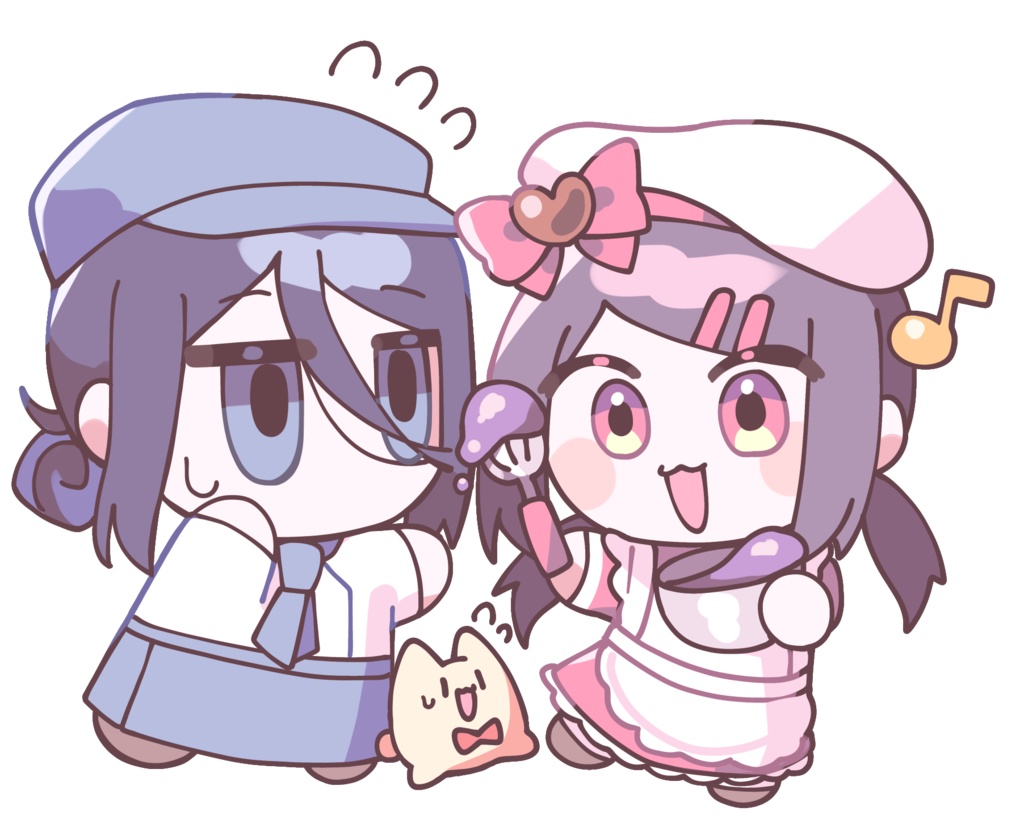 OCバレンタインステッカー ジキル&ラニョン