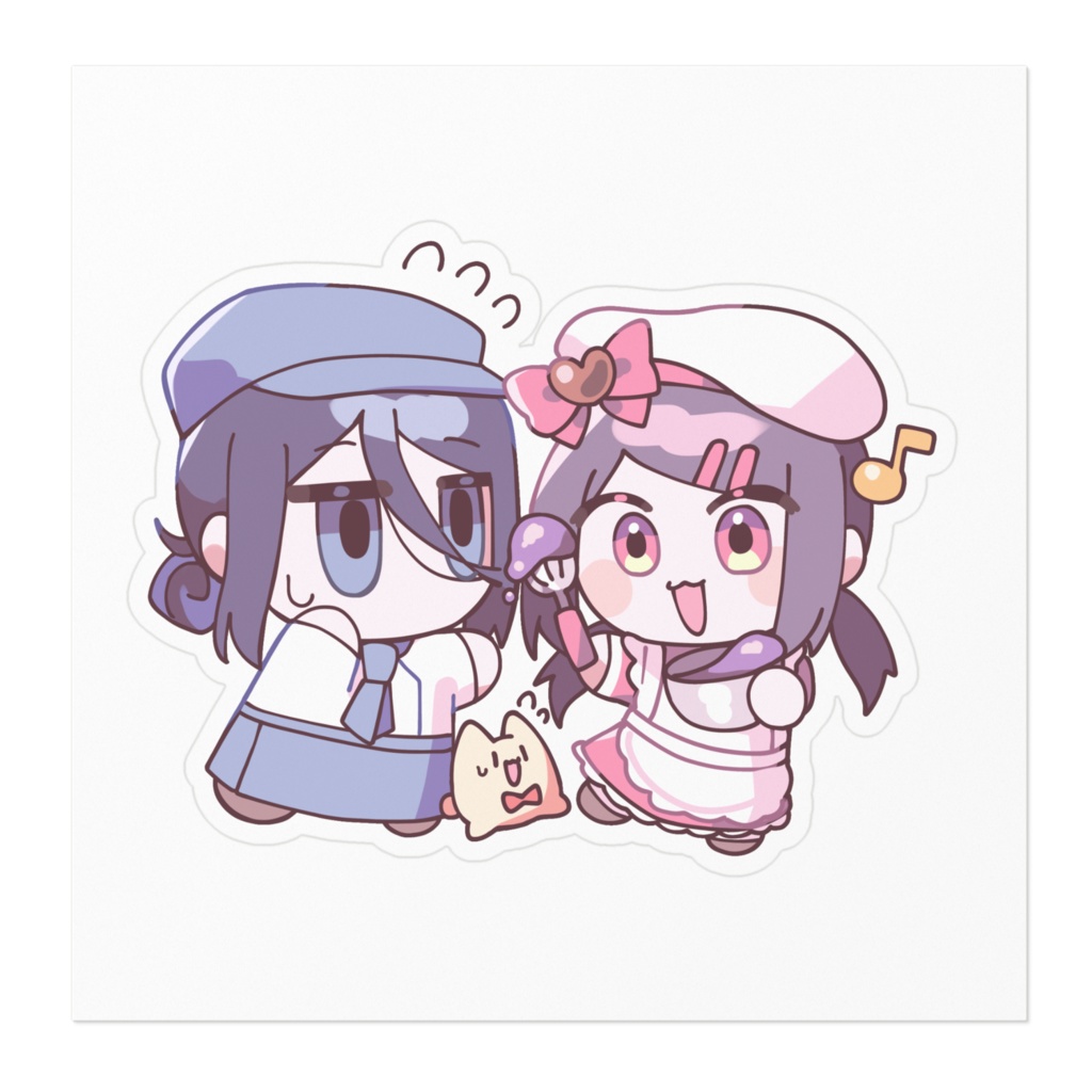 OCバレンタインステッカー ジキル&ラニョン