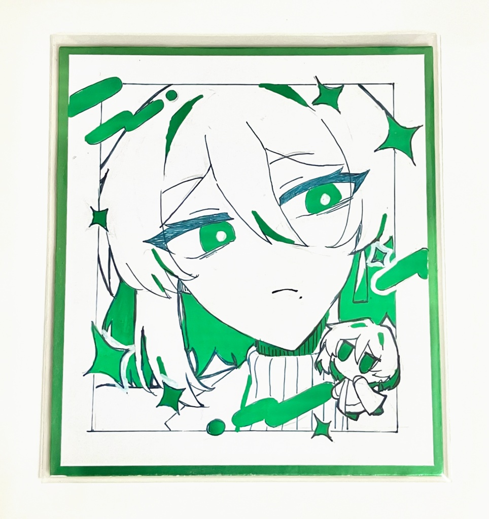 ミニ色紙