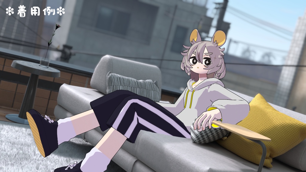 シンプルパーカー【NEUbodyV2_A_L対応】