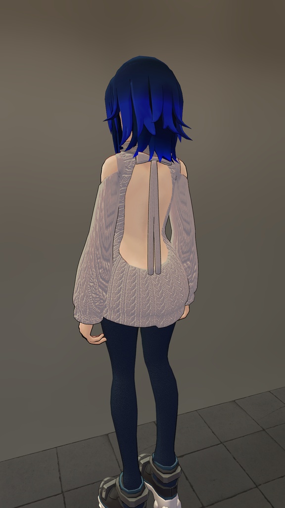 【クラエナ対応】セーター&ジーンズ