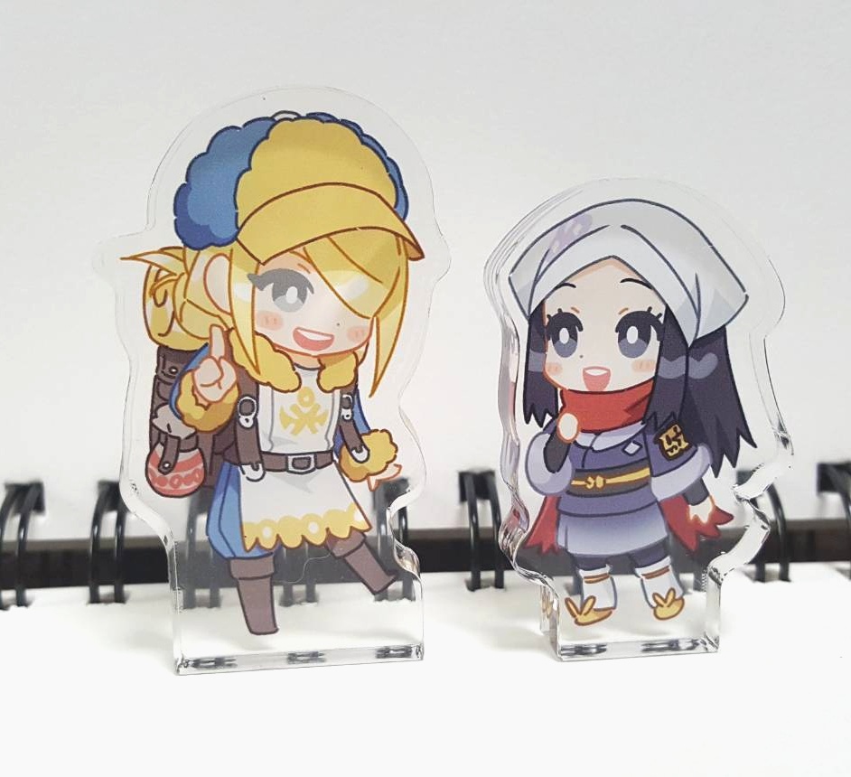 ウォロショウ小さくて分厚いアクスタセット