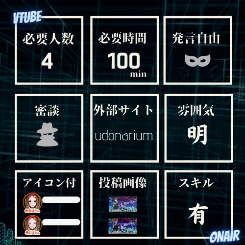 【4PL/GMレスのマダミス】Vtuberだから配信しながら事件解決だって楽勝だもんねっ!