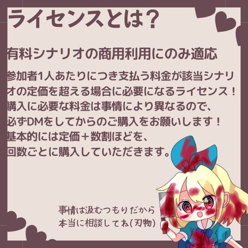 商用利用ライセンス