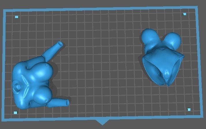 Azur Lane アズールレーン バニースタイルヤーデ 分割済みSTLデータ