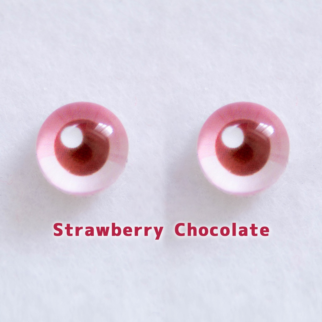 【8mm】ドールアイ 半球ガラス