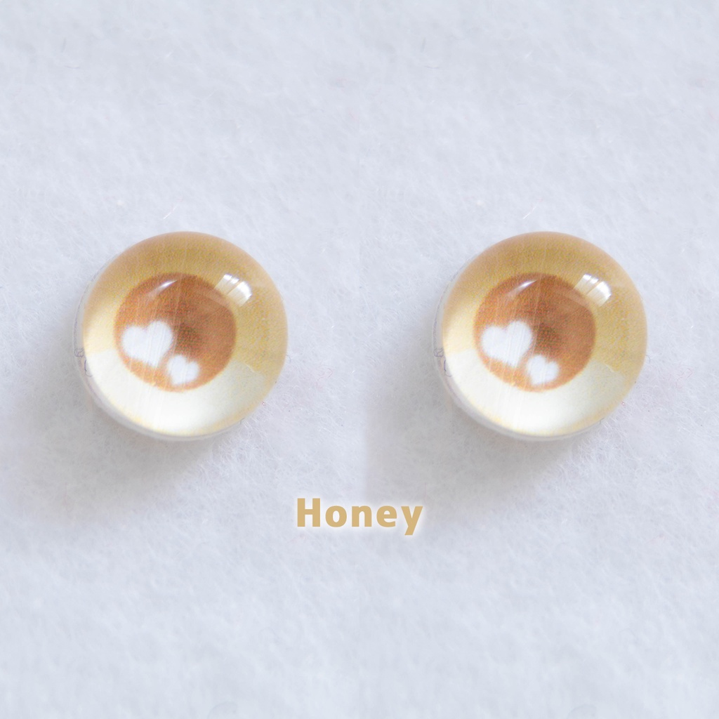 【8mm】ドールアイ 半球ガラス