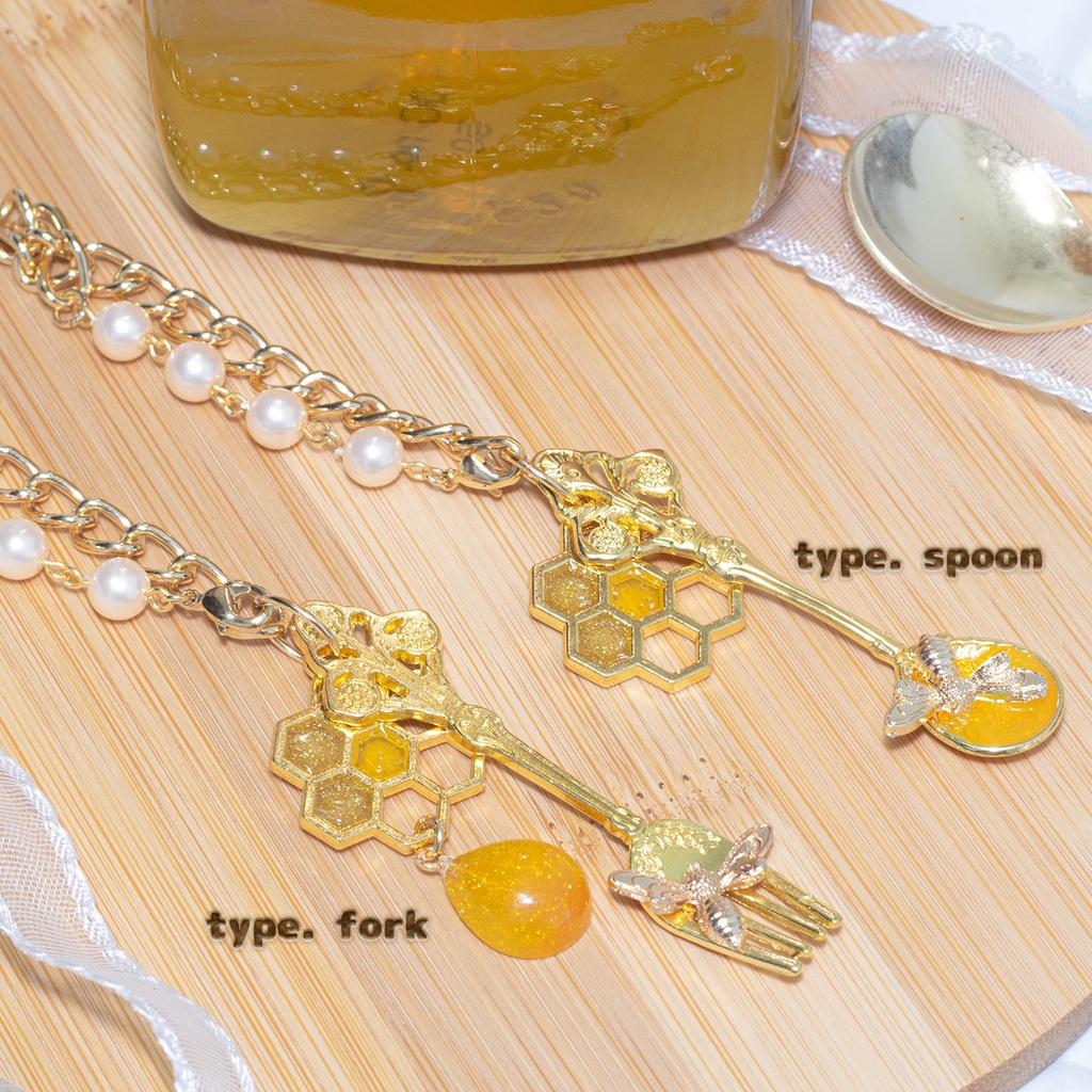 スイーツアクセサリー honey comb cutlery ハニカム2021