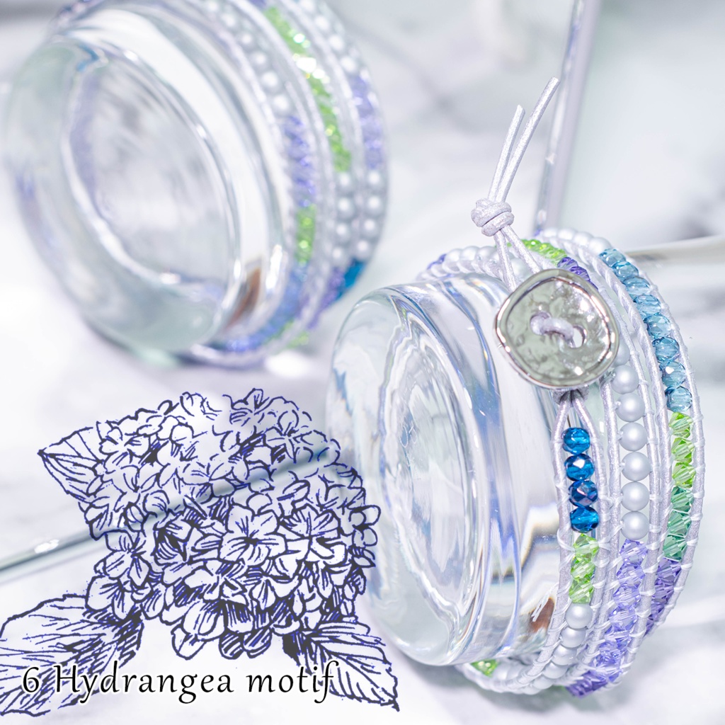 wrap bracelet 3-stranded ラップブレス Season12