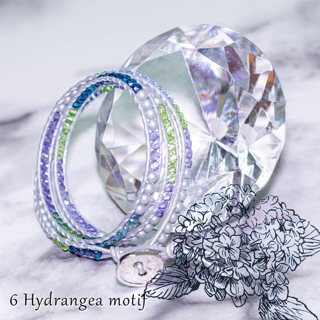 wrap bracelet 3-stranded ラップブレス Season12