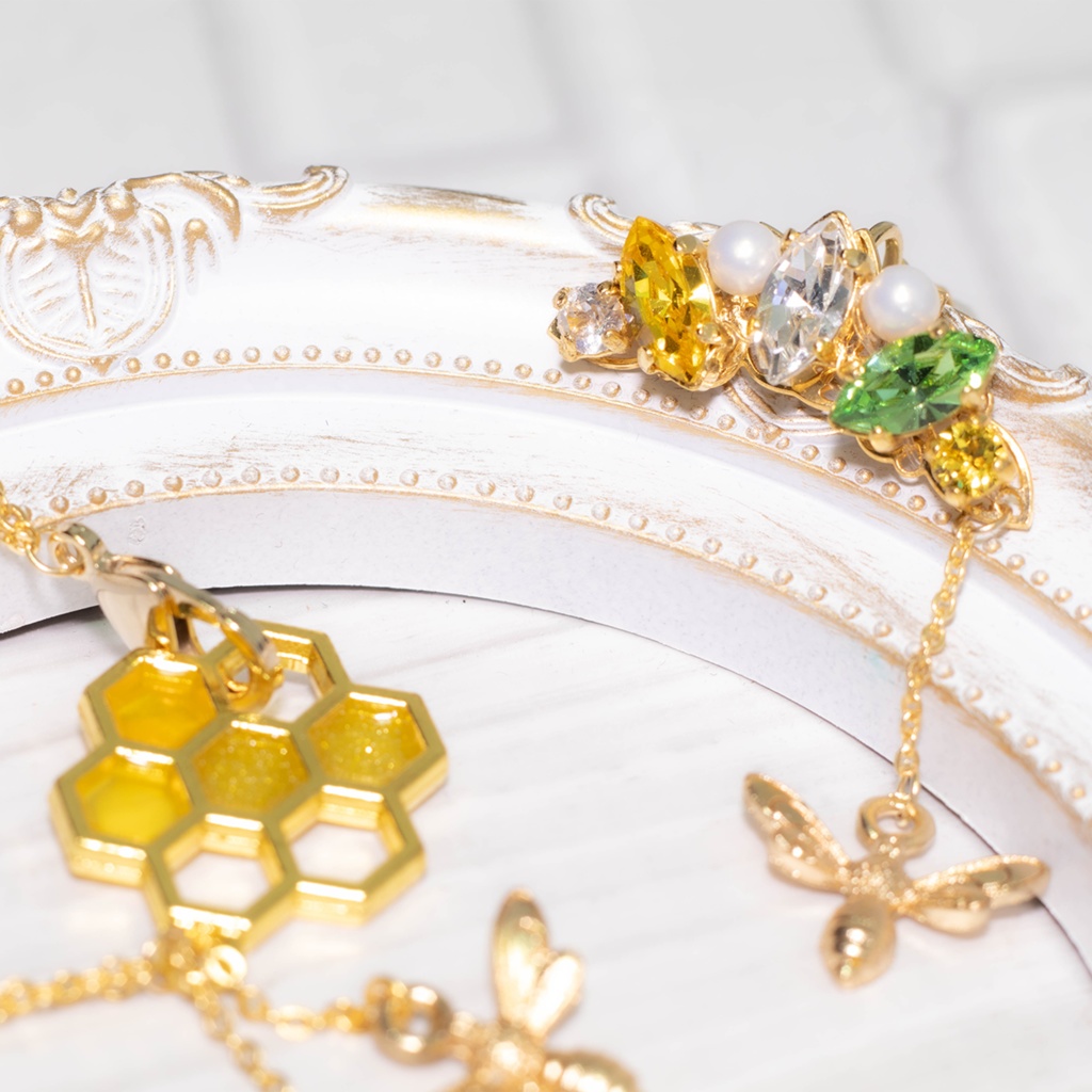 スイーツアクセサリー honey comb ハニカム2022