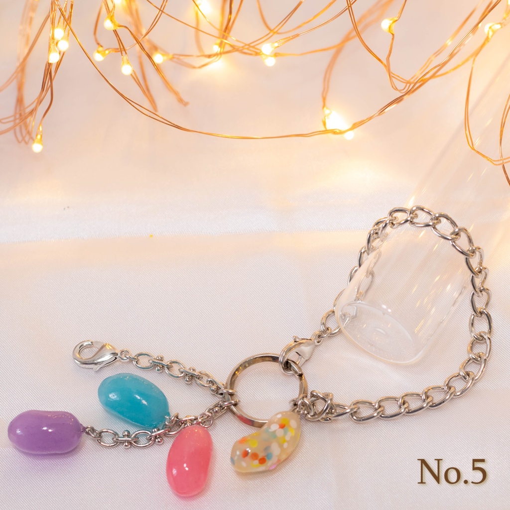 バッグチャーム - ゼリービーンズ