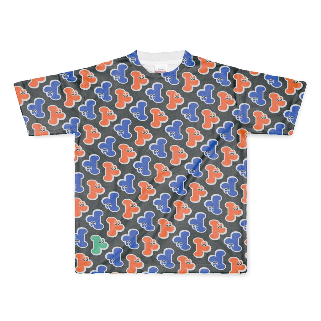 ドドドドモノグラムTシャツ（ブラック）