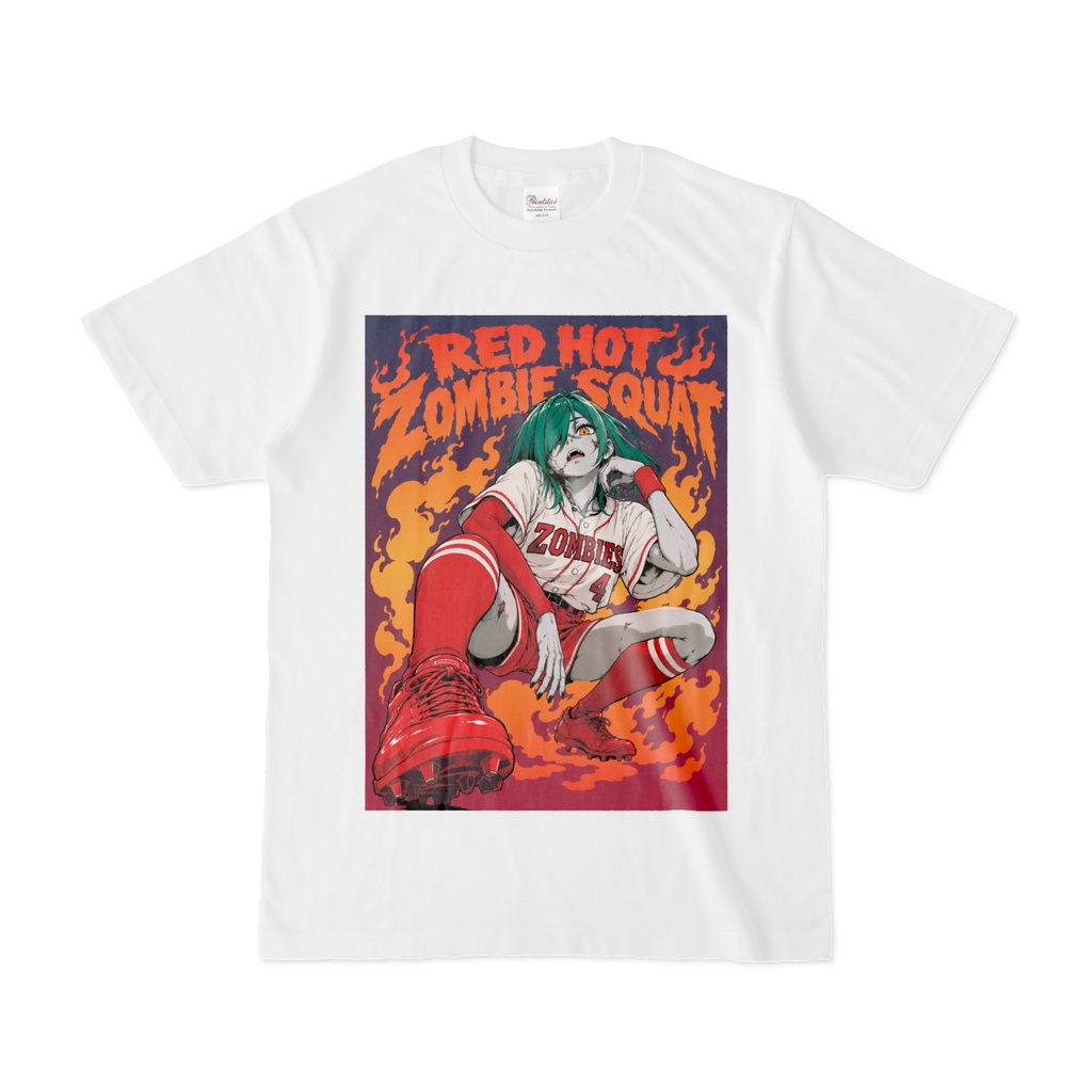 Tシャツ｜RED HOT ZOMBIE SQUAT