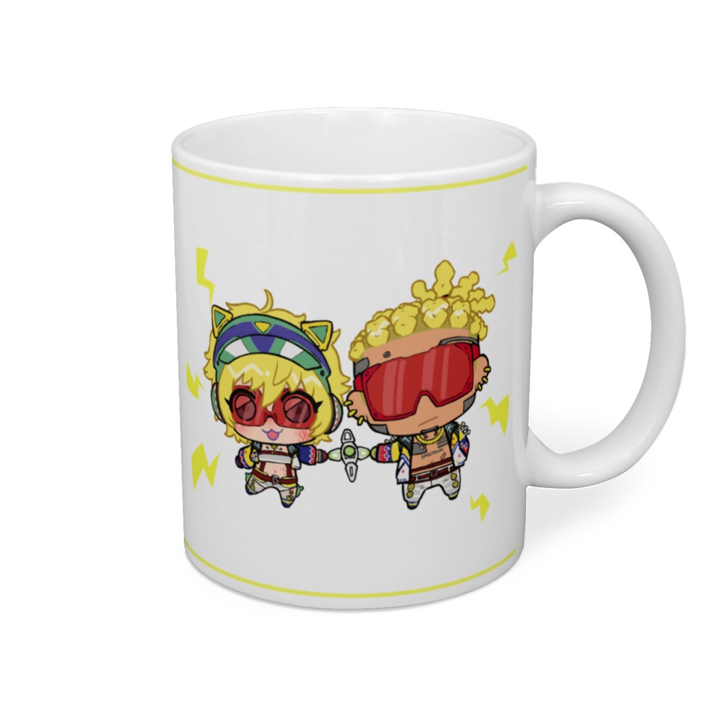 クリワトマグカップ(ハイプビースト×サンダーキティ)
