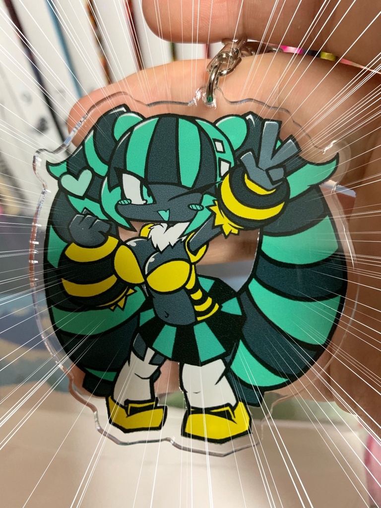 ハチちゃんアクキー