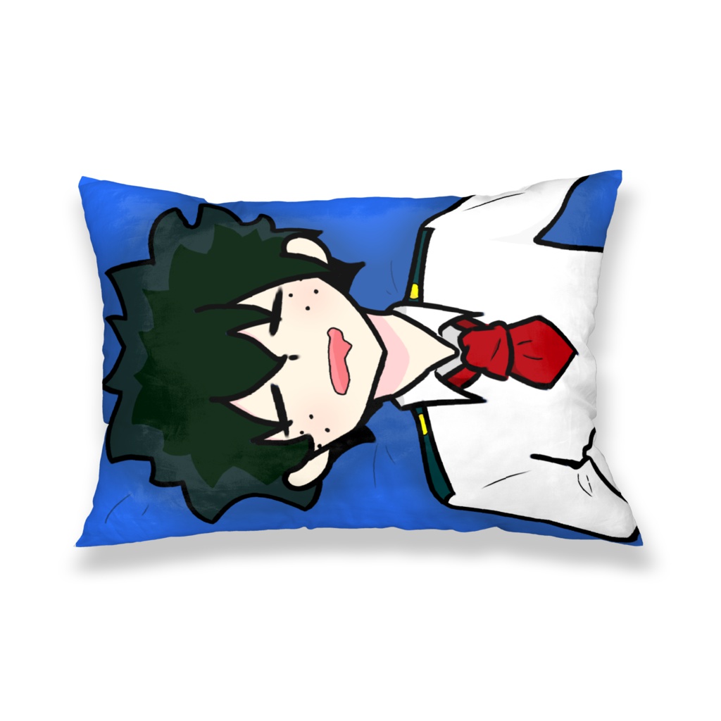 緑谷と添い寝!?風まくらカバー