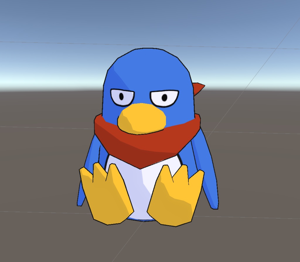 【無料】置物ぺんぎんさん