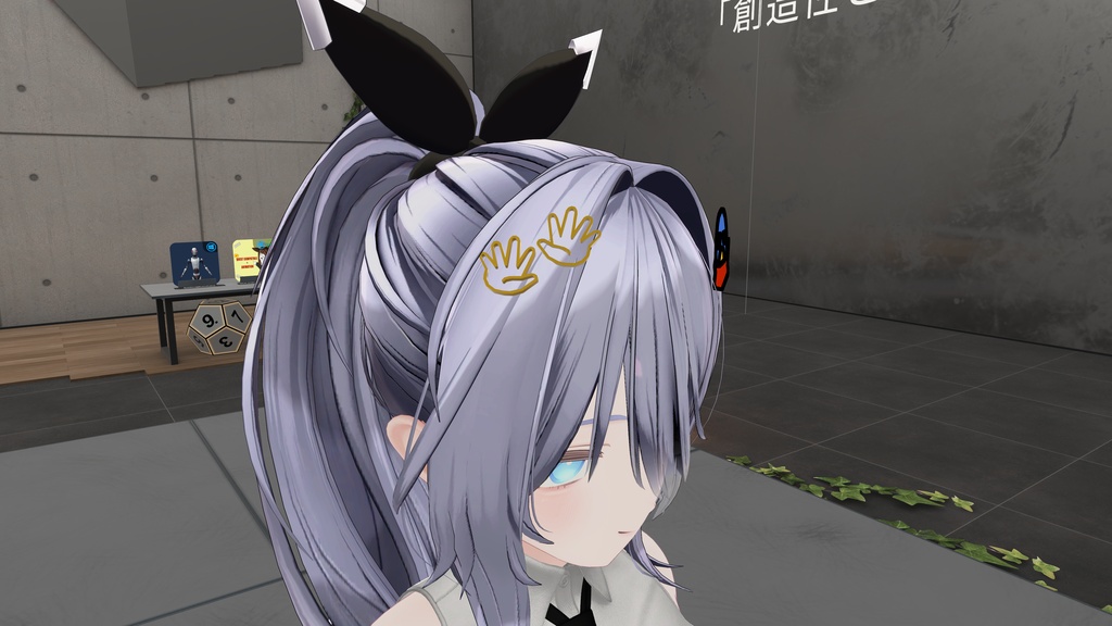 張り手の髪飾り