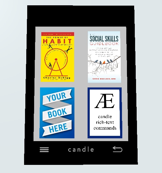 Candle Ebook Reader