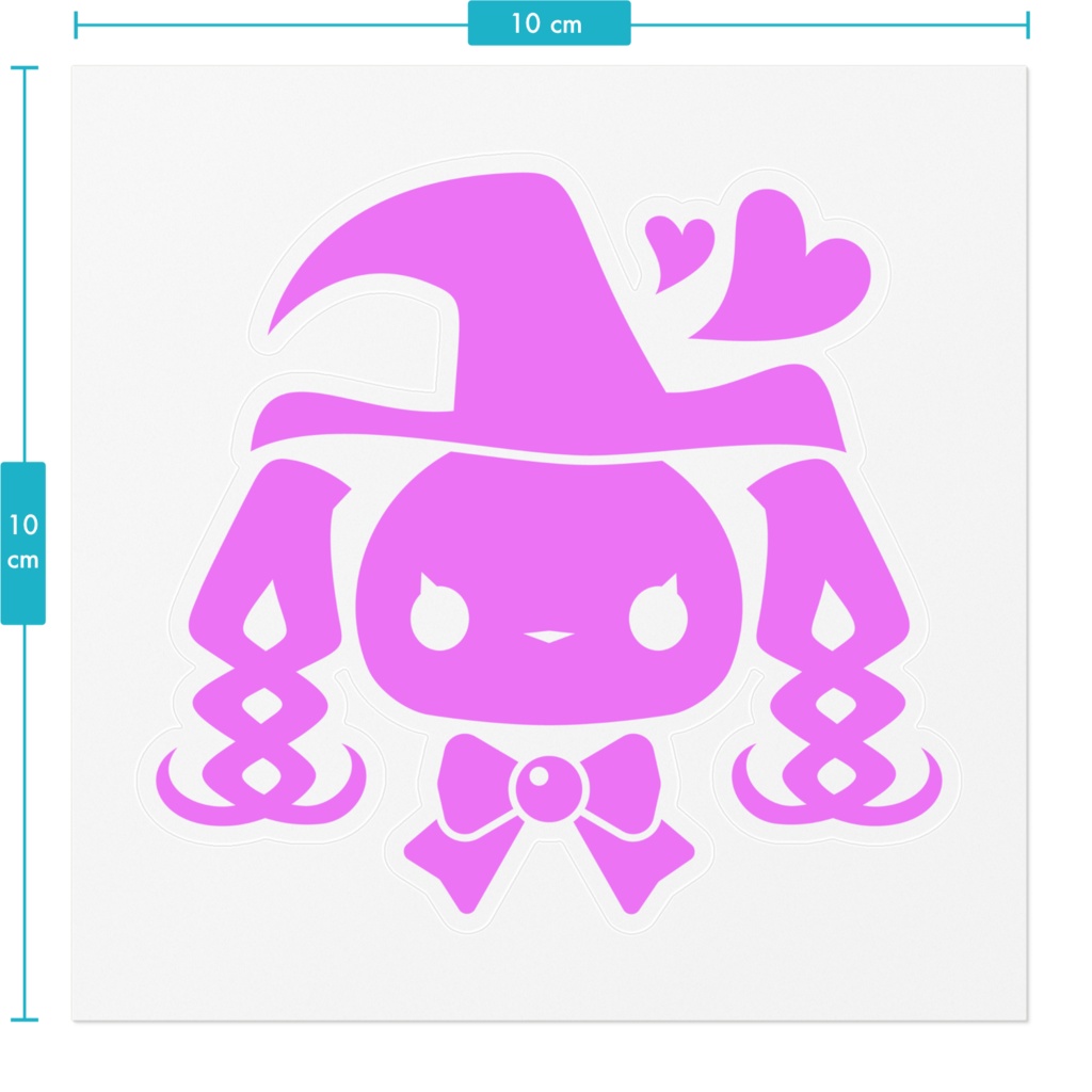 【活動開始記念】こんぱぷりんロゴステッカー