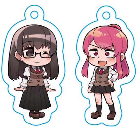 アクリルキーホルダー（笠希々&越坂部みなみ）