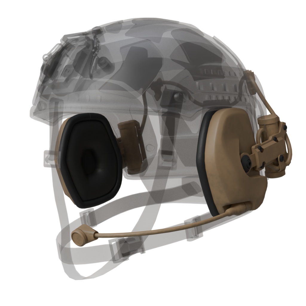 【3Dmodel】RAC Type Headset