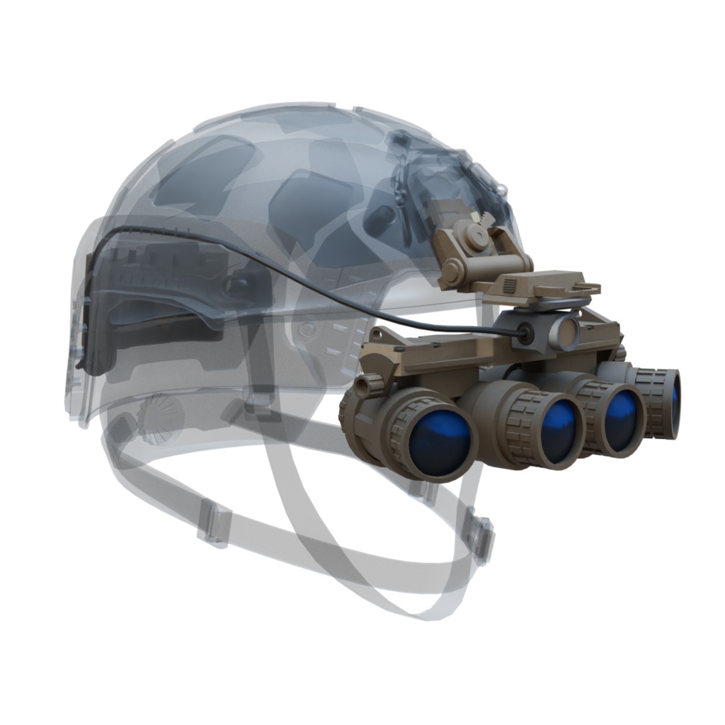 【3Dmodel】GPNVG-18 Type Headset