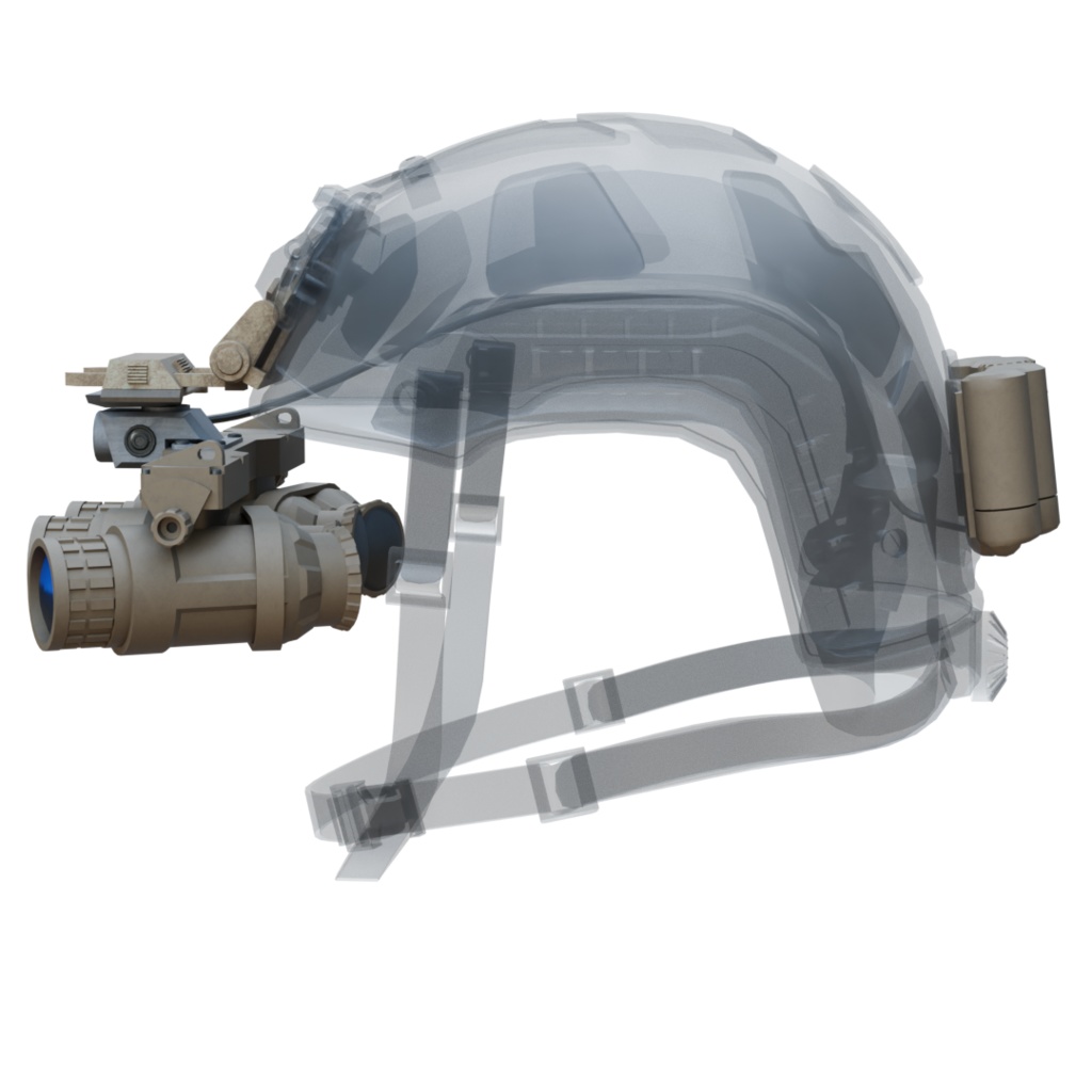 【3Dmodel】GPNVG-18 Type Headset