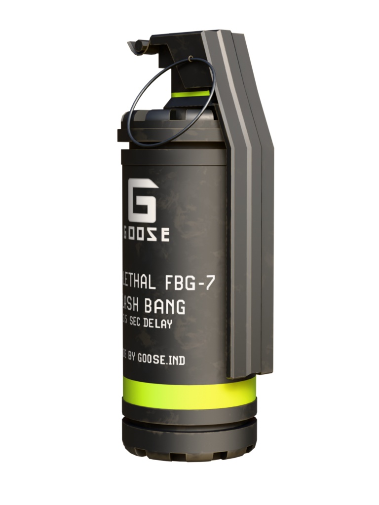 【3Dmodel】フラッシュバン