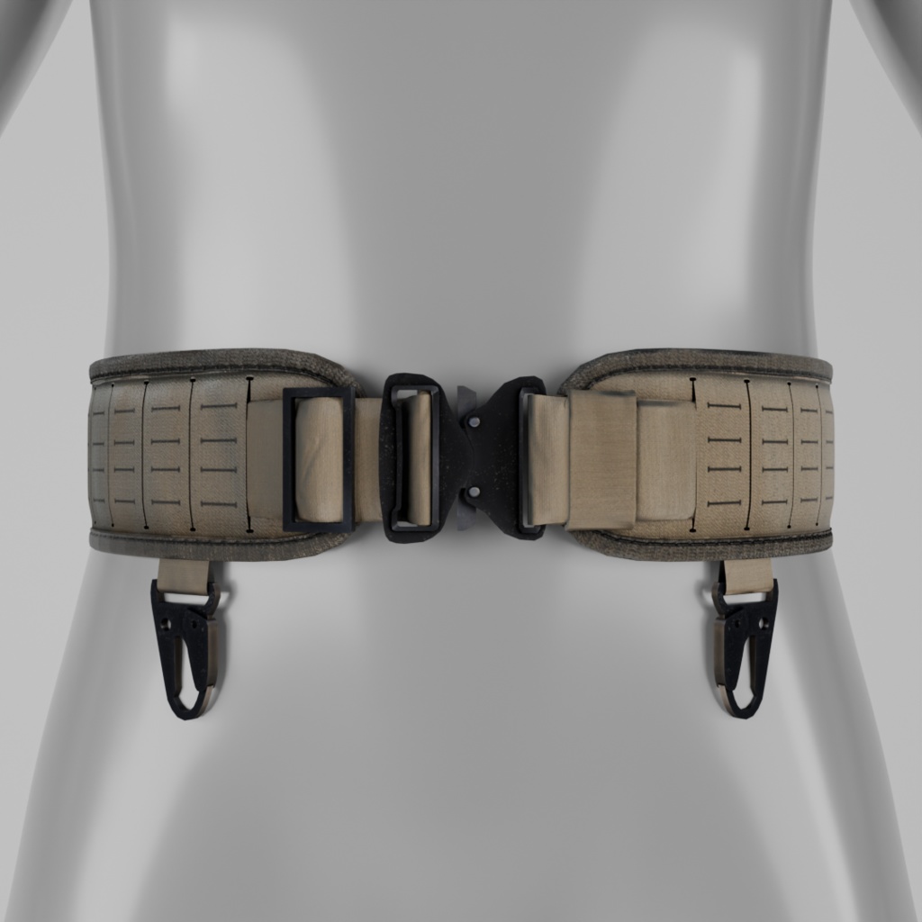 【3Dmodel】シューターベルト
