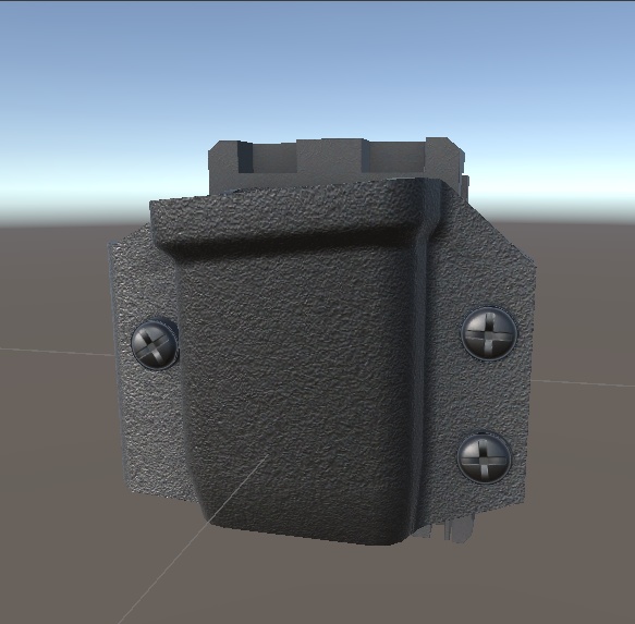 【3Dmodel】ピストル用マグホルダー
