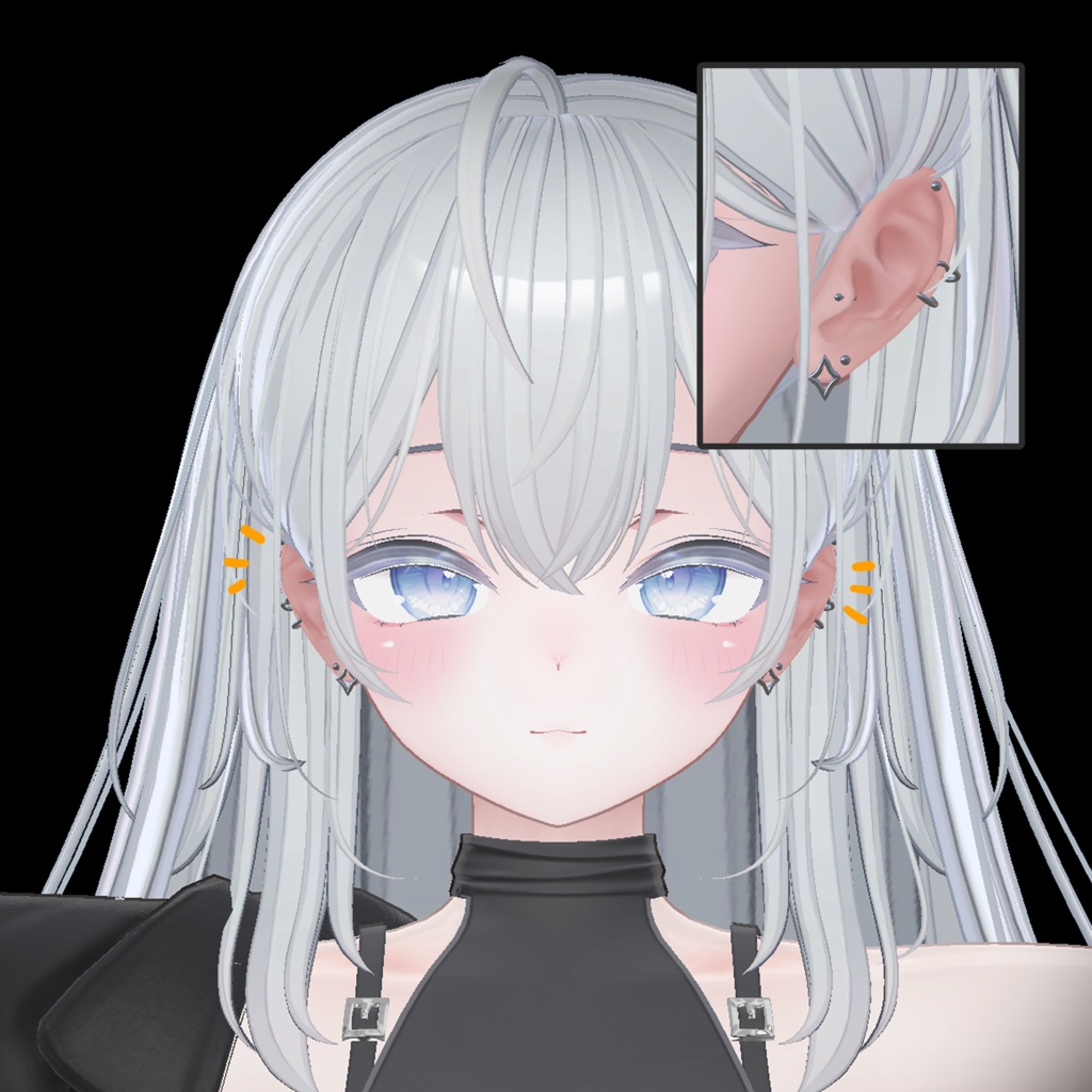 「Sio / しお」 Piercing set