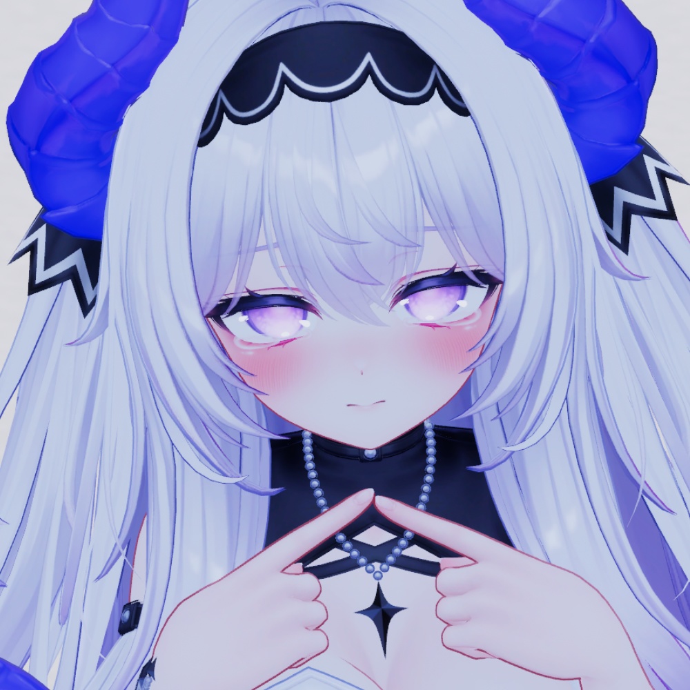 ʚ 3アバター対応 ɞ Fluffy Heart Eye Texture 🩶ˎˊ˗