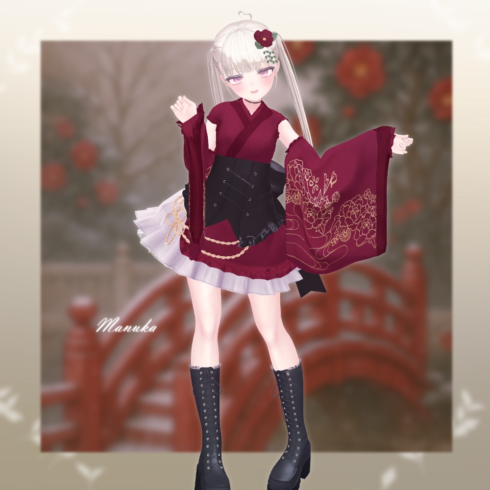 ʚ 22 アバター対応 ɞ Camellia Amour 👘ˎˊ˗