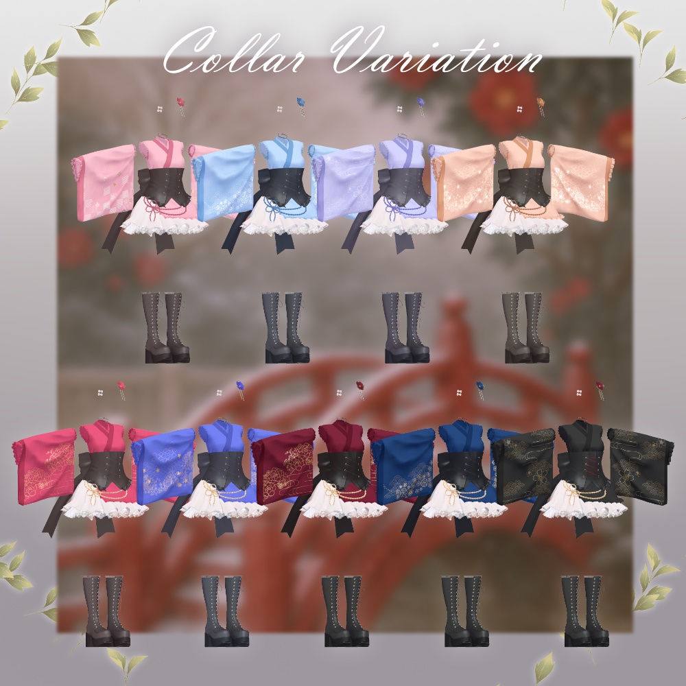 ʚ 22 アバター対応 ɞ Camellia Amour 👘ˎˊ˗