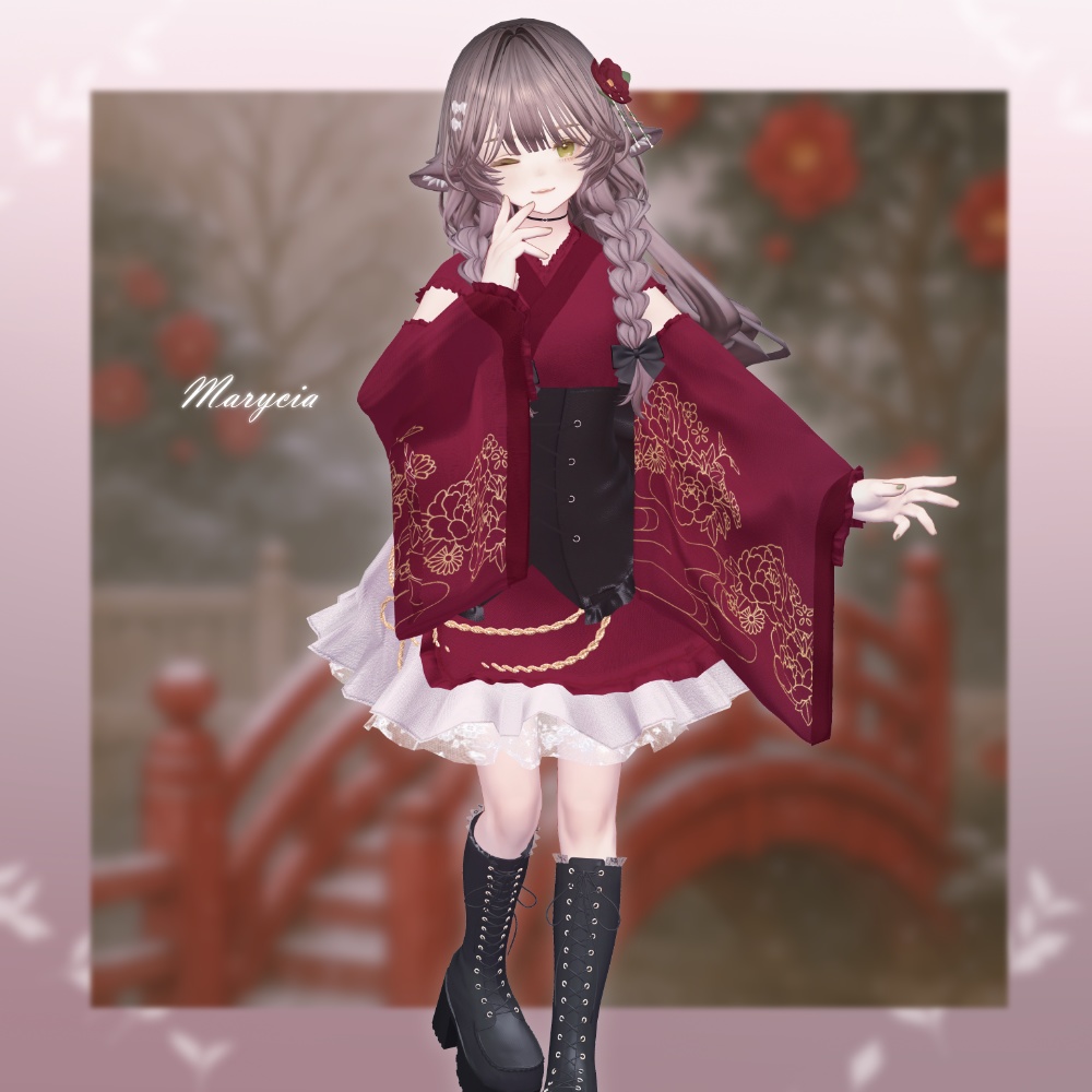 ʚ 22 アバター対応 ɞ Camellia Amour 👘ˎˊ˗