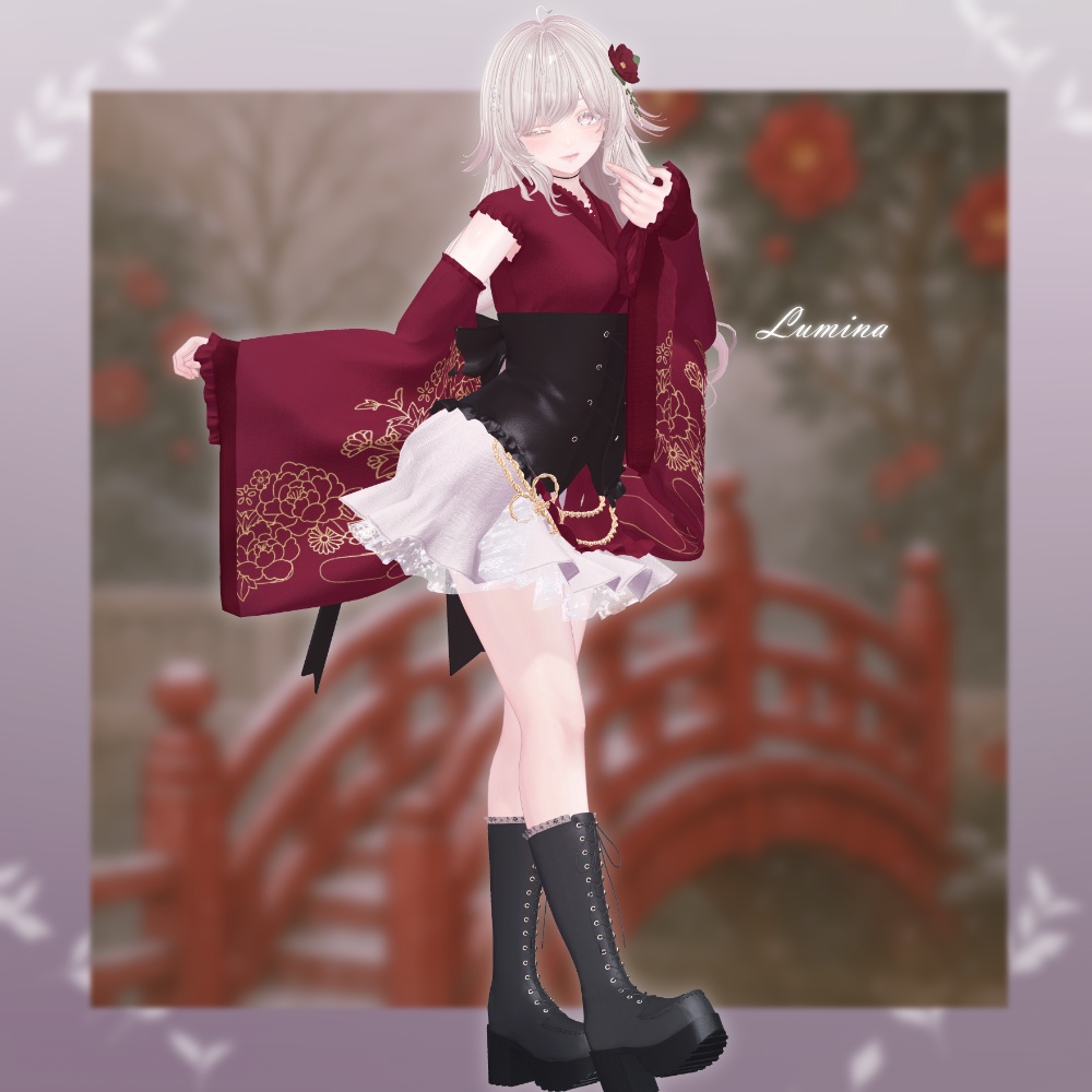 ʚ 22 アバター対応 ɞ Camellia Amour 👘ˎˊ˗