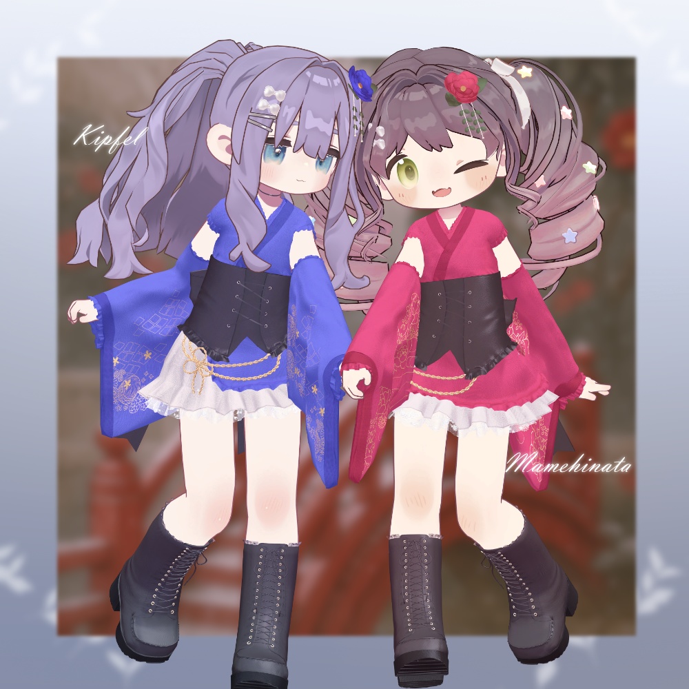 ʚ 22 アバター対応 ɞ Camellia Amour 👘ˎˊ˗