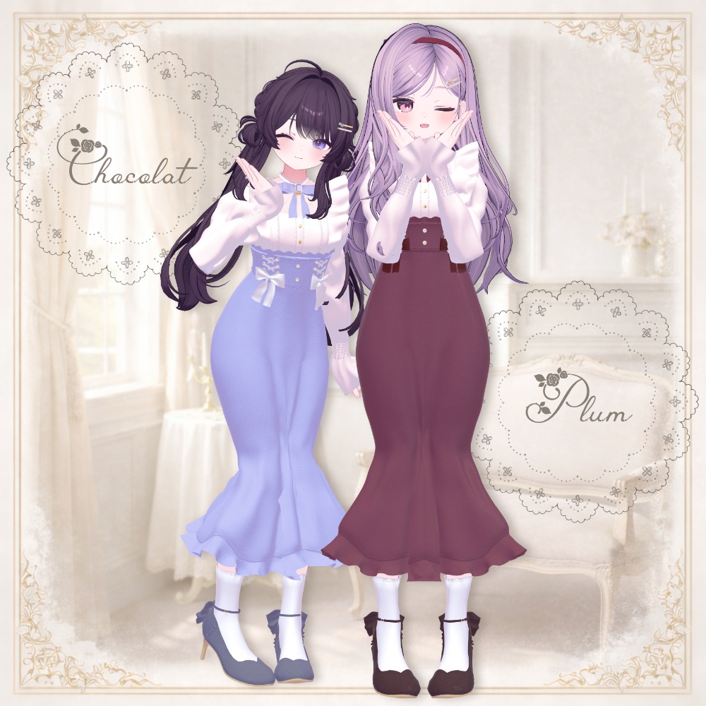 ʚ 25 アバター対応 ɞ Printemps mimi 🫖ˎˊ˗