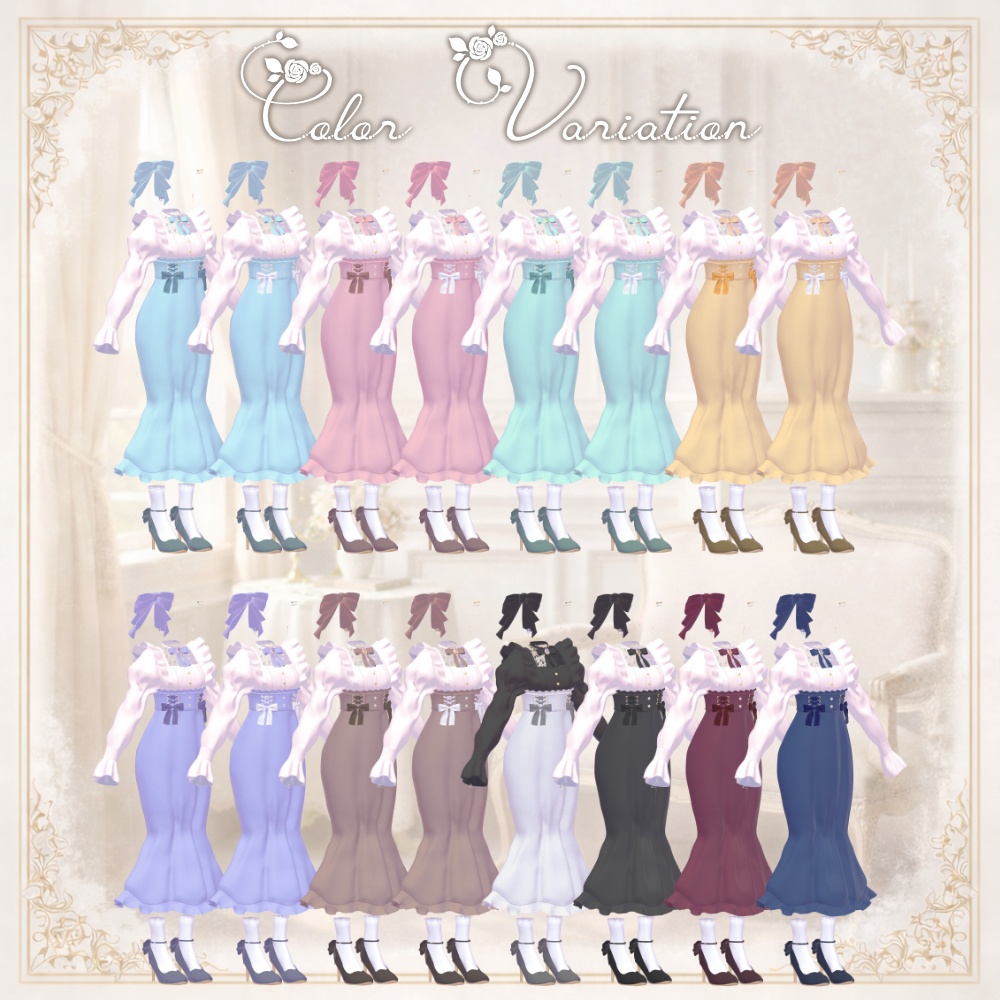 ʚ 25 アバター対応 ɞ Printemps mimi 🫖ˎˊ˗