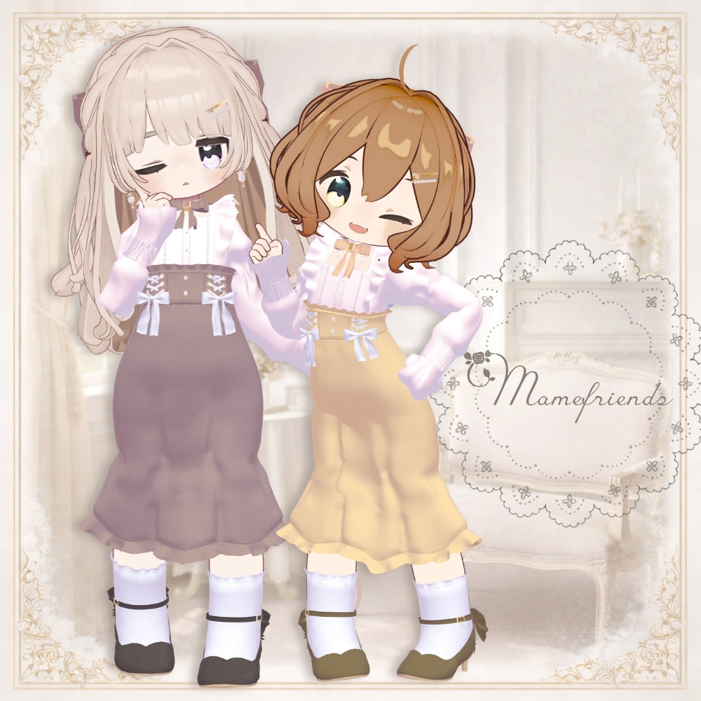 ʚ 25 アバター対応 ɞ Printemps mimi 🫖ˎˊ˗
