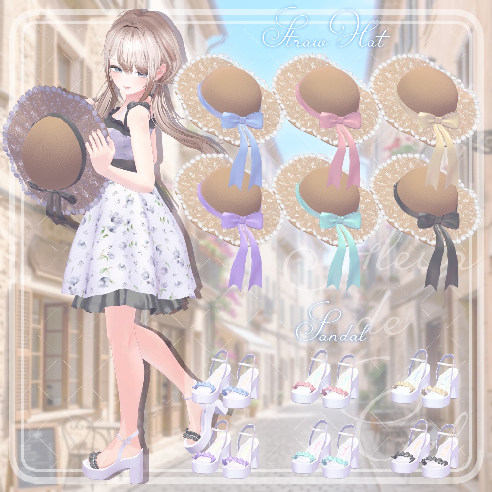 📢SALE中!ʚ 26 アバター対応 ɞ Fleur de Ciel 🌺ˎˊ˗