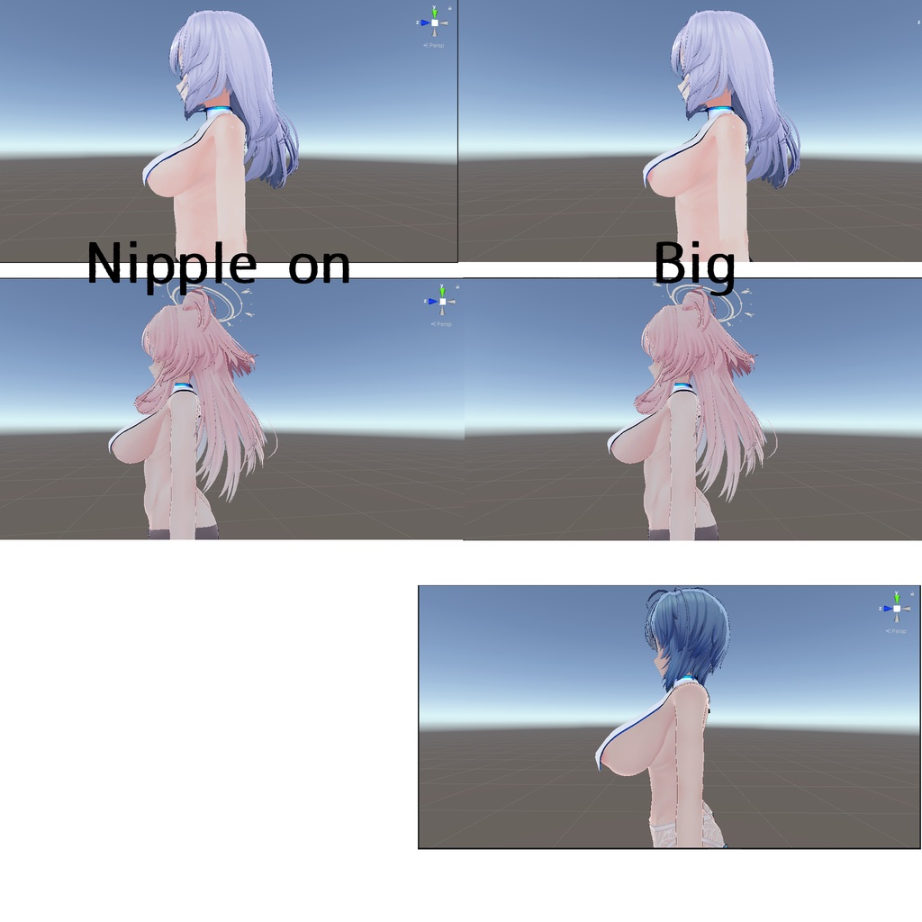 3アバター同封 ちちのれん