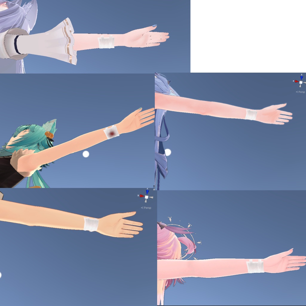 5アバター対応 ガーゼセット