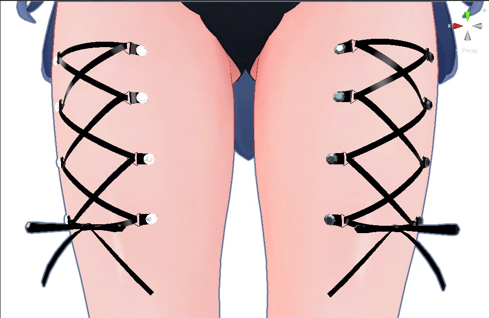 桔梗ちゃん専用 コルセットピアスセット