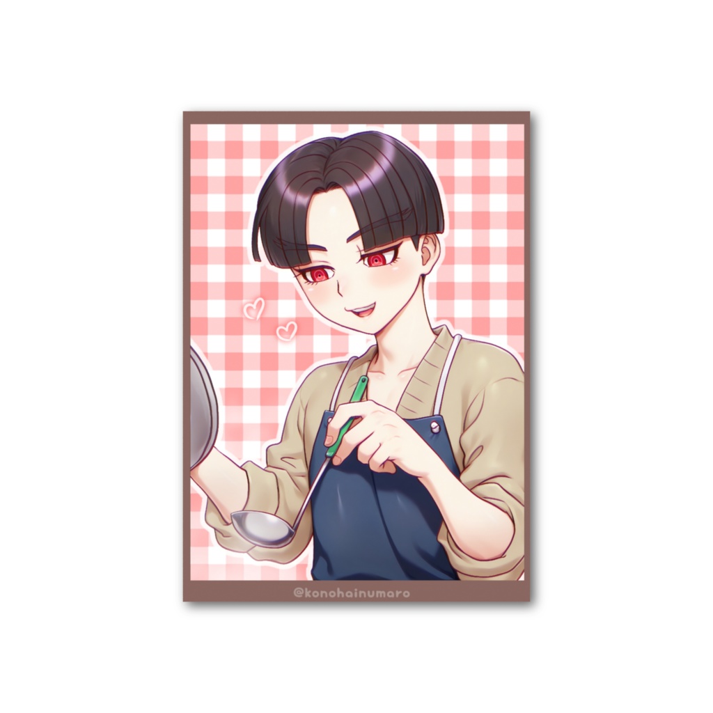 フォト風カード「およめさん楽くん」