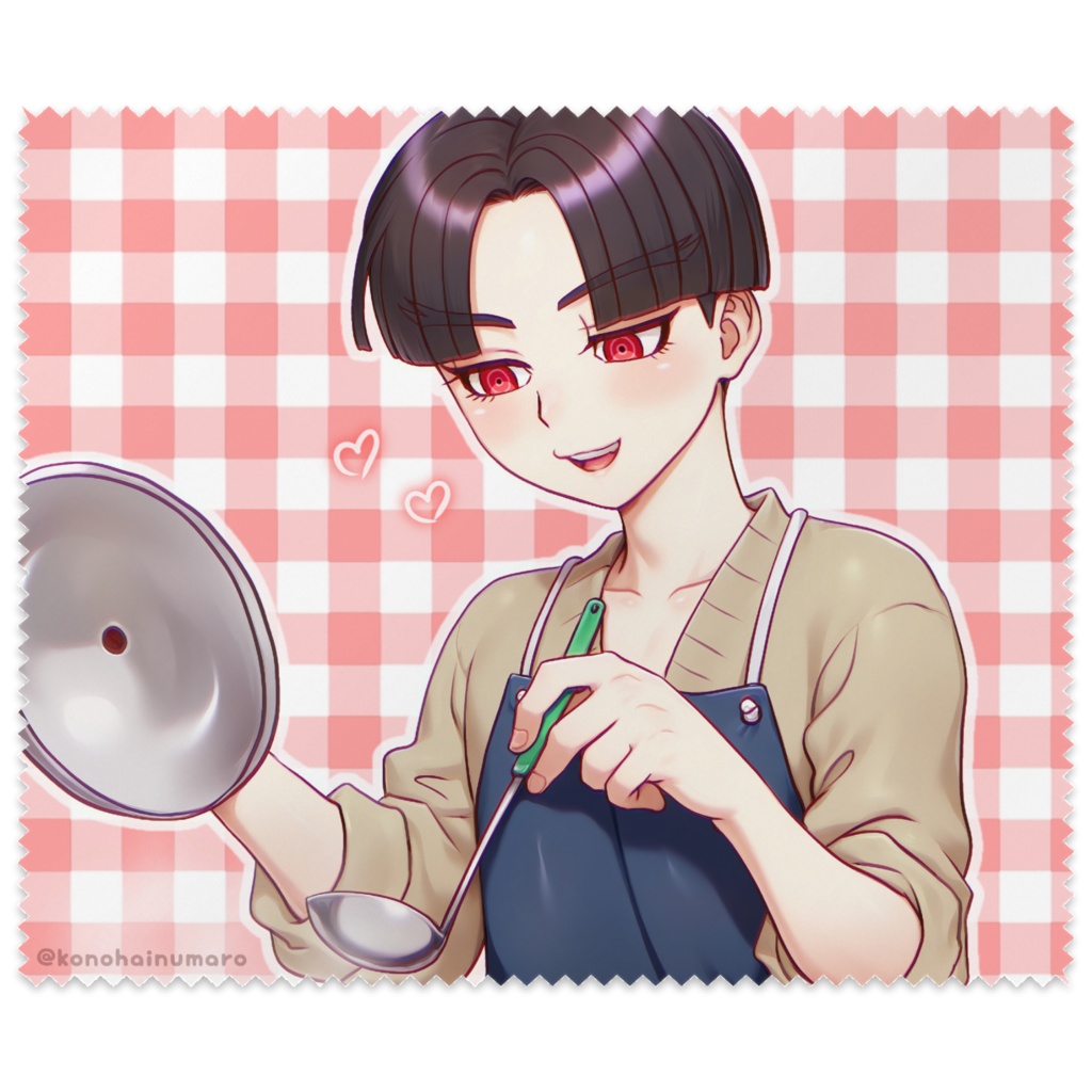 マイクロファイバークロス「およめさん楽くん」