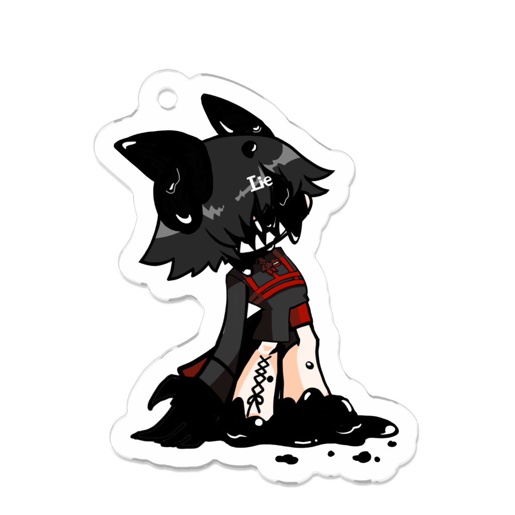 ドロドロ狼アクリルキーホルダー